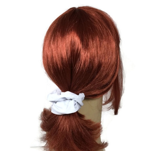 Set/3 Lycra Scrunchies Wide Scrunchie Messy Bun - Picture 8 of 8